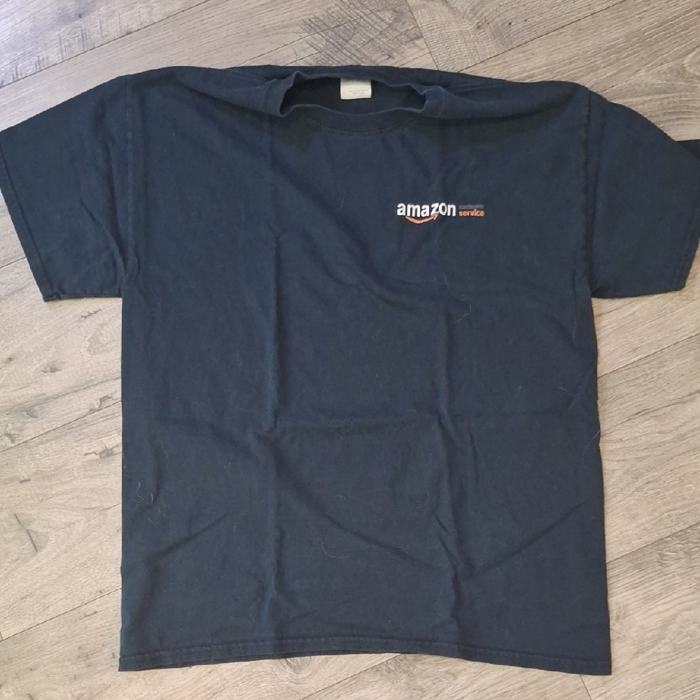 Amazon Black Short Sleeve T-Shirt